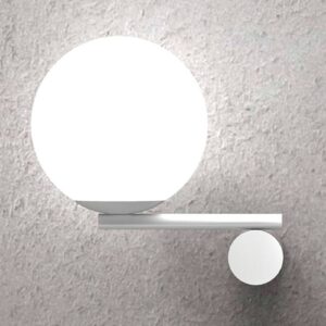 Svítidlo Marchetti bílá Kov/sklo