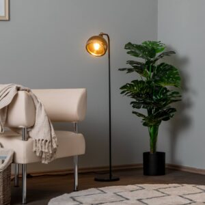 Svítidlo Opviq černý/měď kov