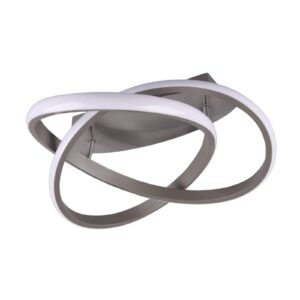 Svítidlo Reality Leuchten nikl/opál Železo/plast