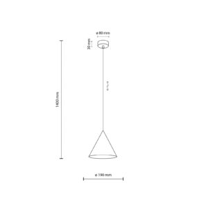 Svítidlo TK Lighting bílý matný Ocel