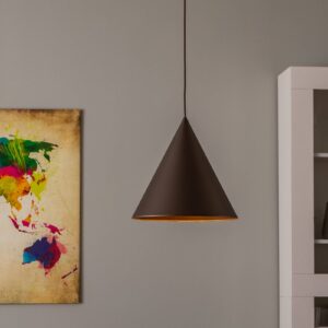 Svítidlo TK Lighting bronzový mat Ocel