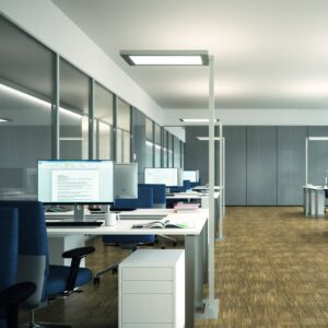 Svítidlo Waldmann bílá Ocel/polykarbonát