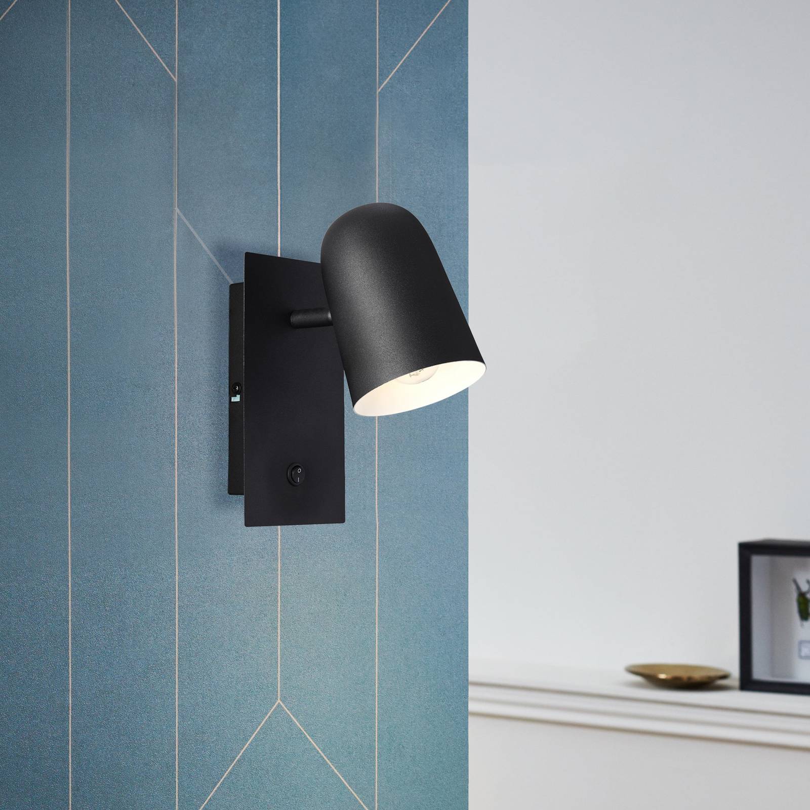 Svítidlo Brilliant černá matná Kov