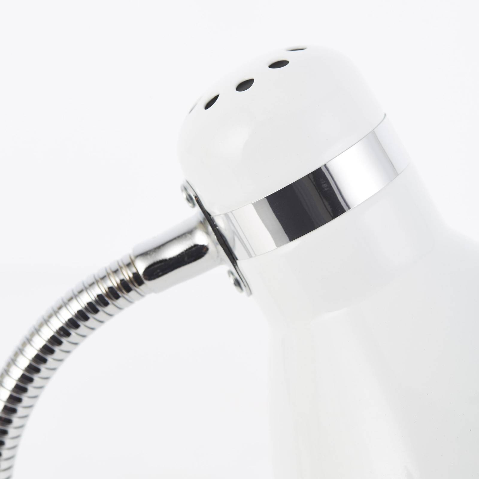 Svítidlo Brilliant bílá/stříbrná Kov/plast