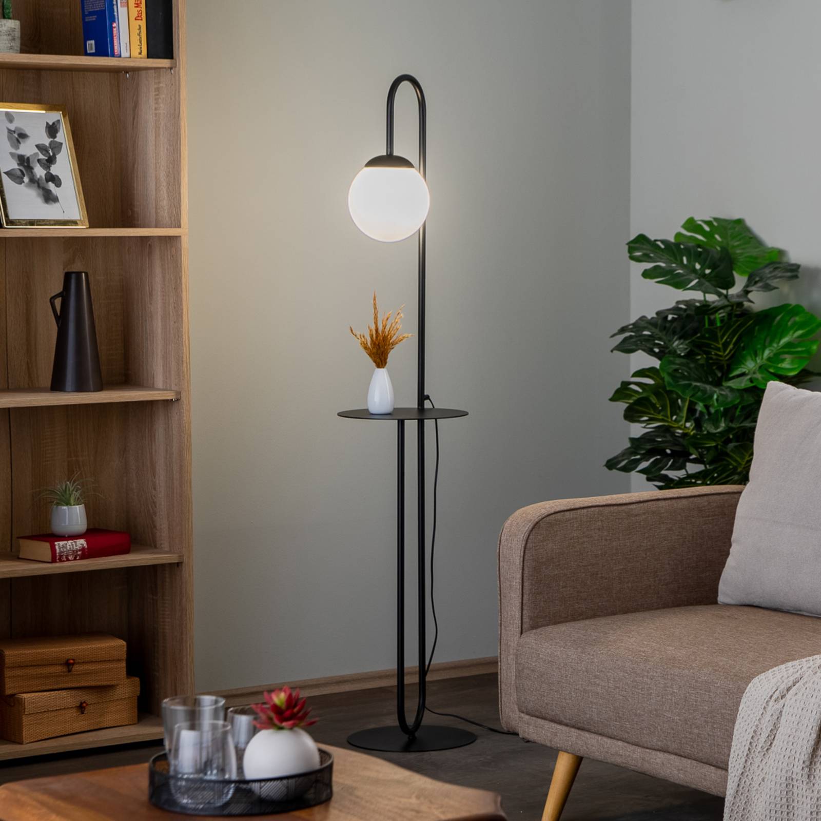 Svítidlo EMIBIG LIGHTING černá/bílá Kov/sklo