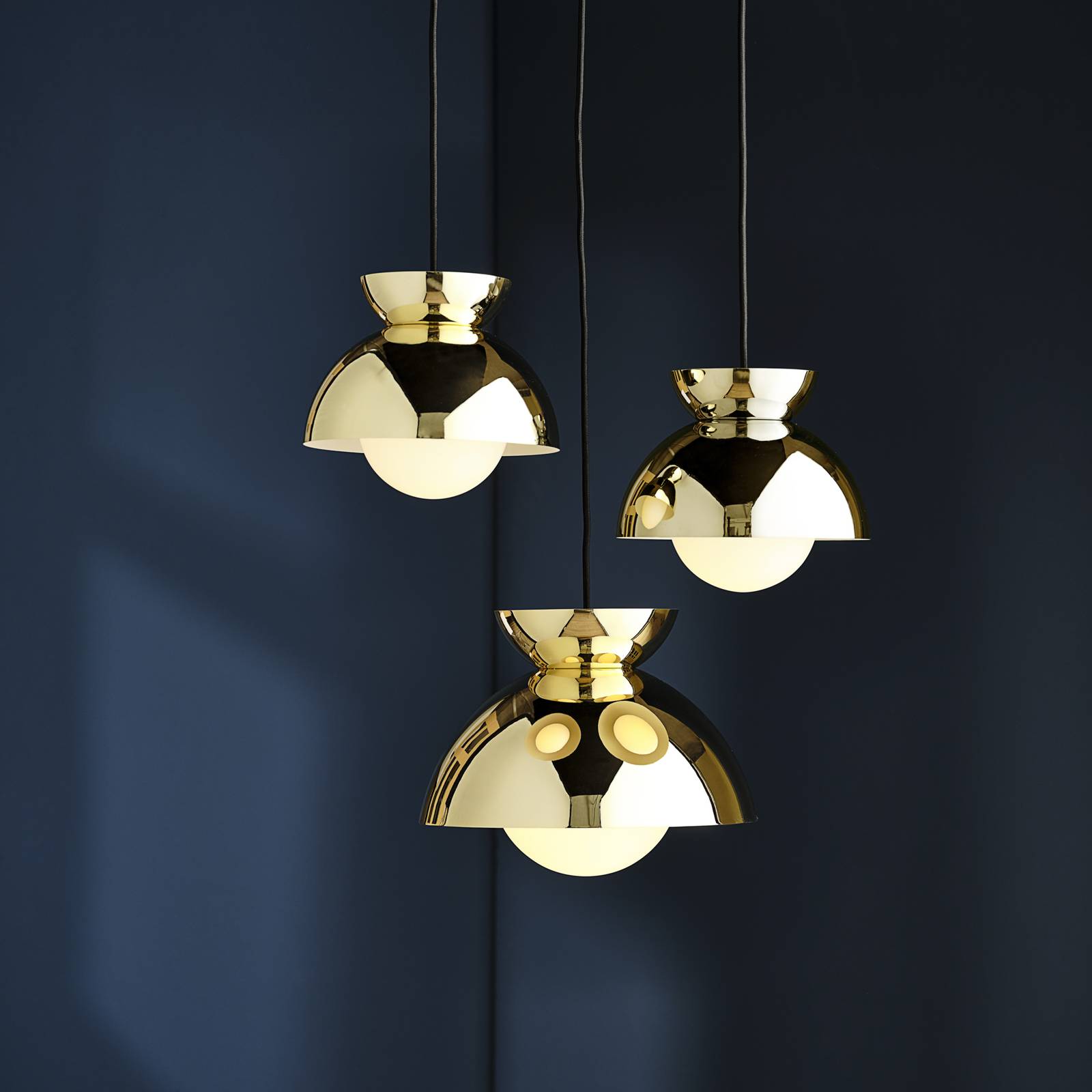 Svítidlo FRANDSEN mosazné barvy Kov