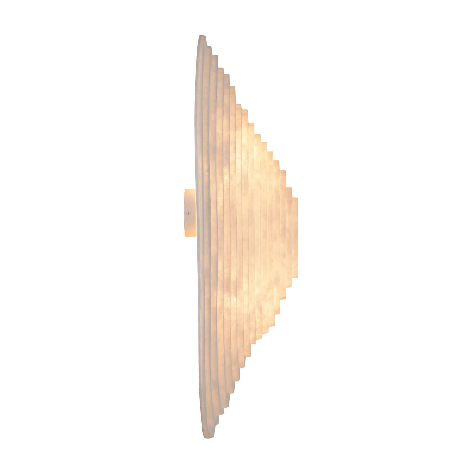 Svítidlo Forestier bílá Surové hedvábí