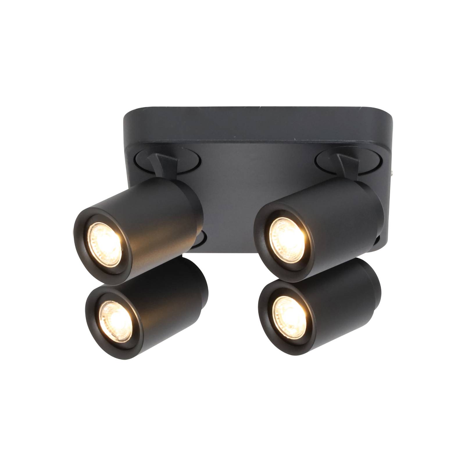 Svítidlo Freelight černá Jiný kov