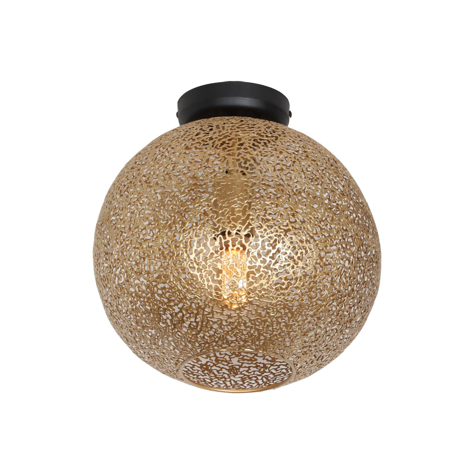 Svítidlo Freelight zlaté barvy Kov