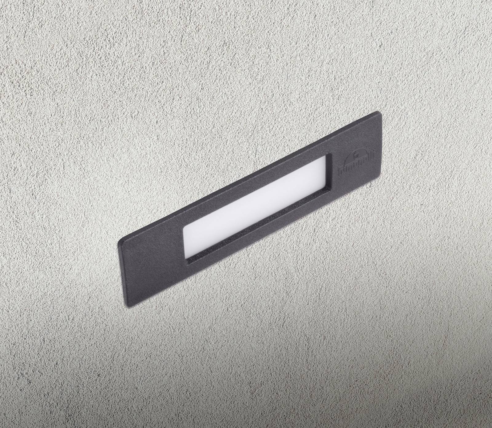 Svítidlo Fumagalli černá/opálová Syntetická pryskyřice/PMMA