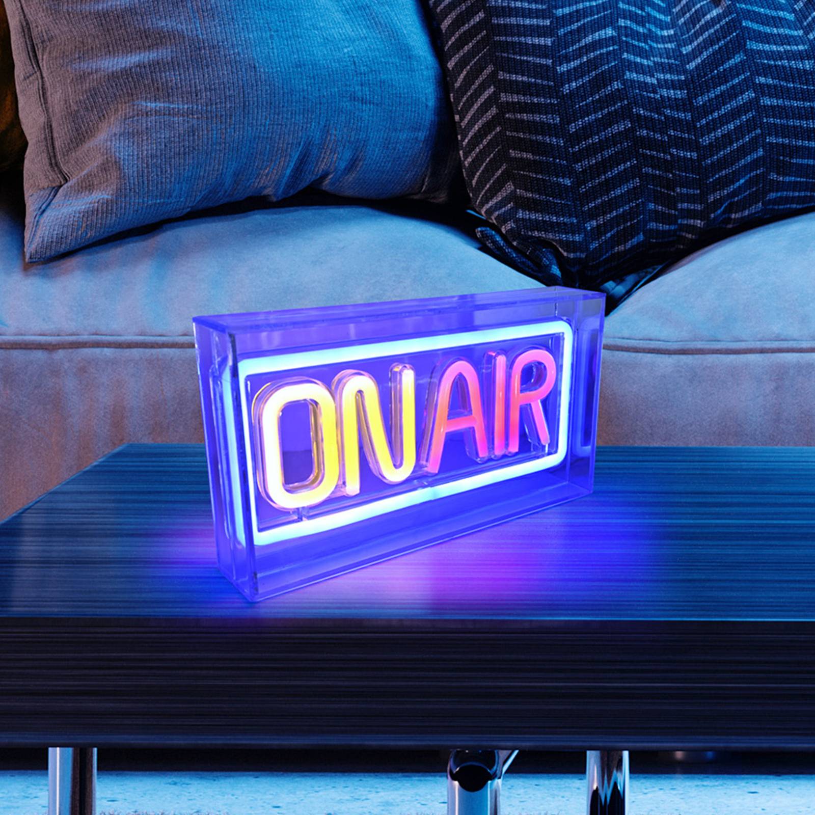 Svítidlo JUST LIGHT. modrá/bílá/červená plast PVC/plast PS