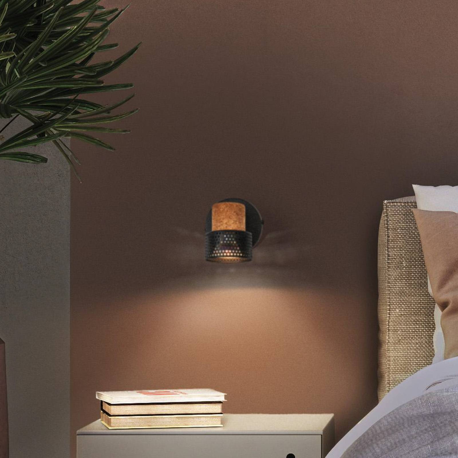 Svítidlo LEDVANCE černá Ocel/korek