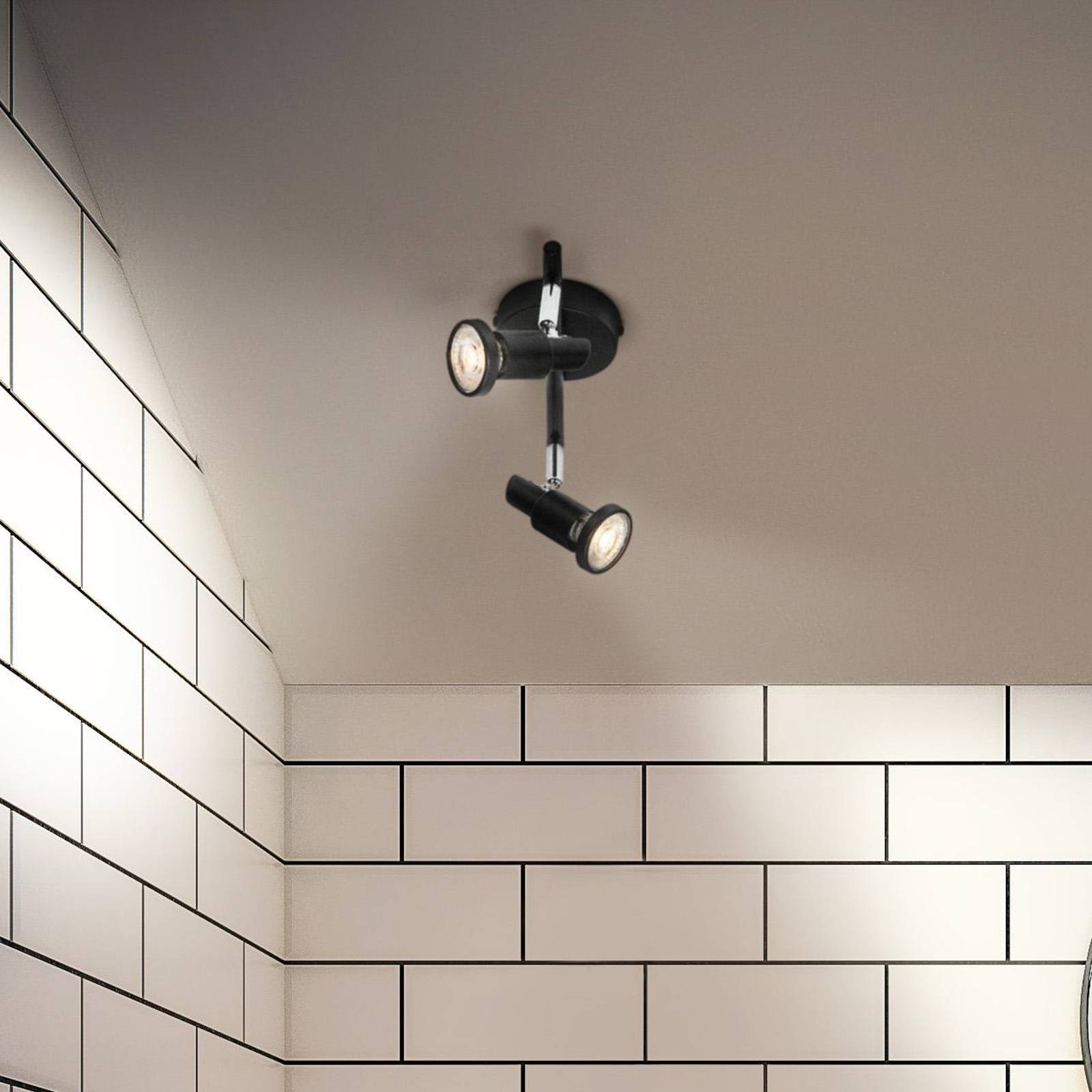 Svítidlo LEDVANCE černá Ocel