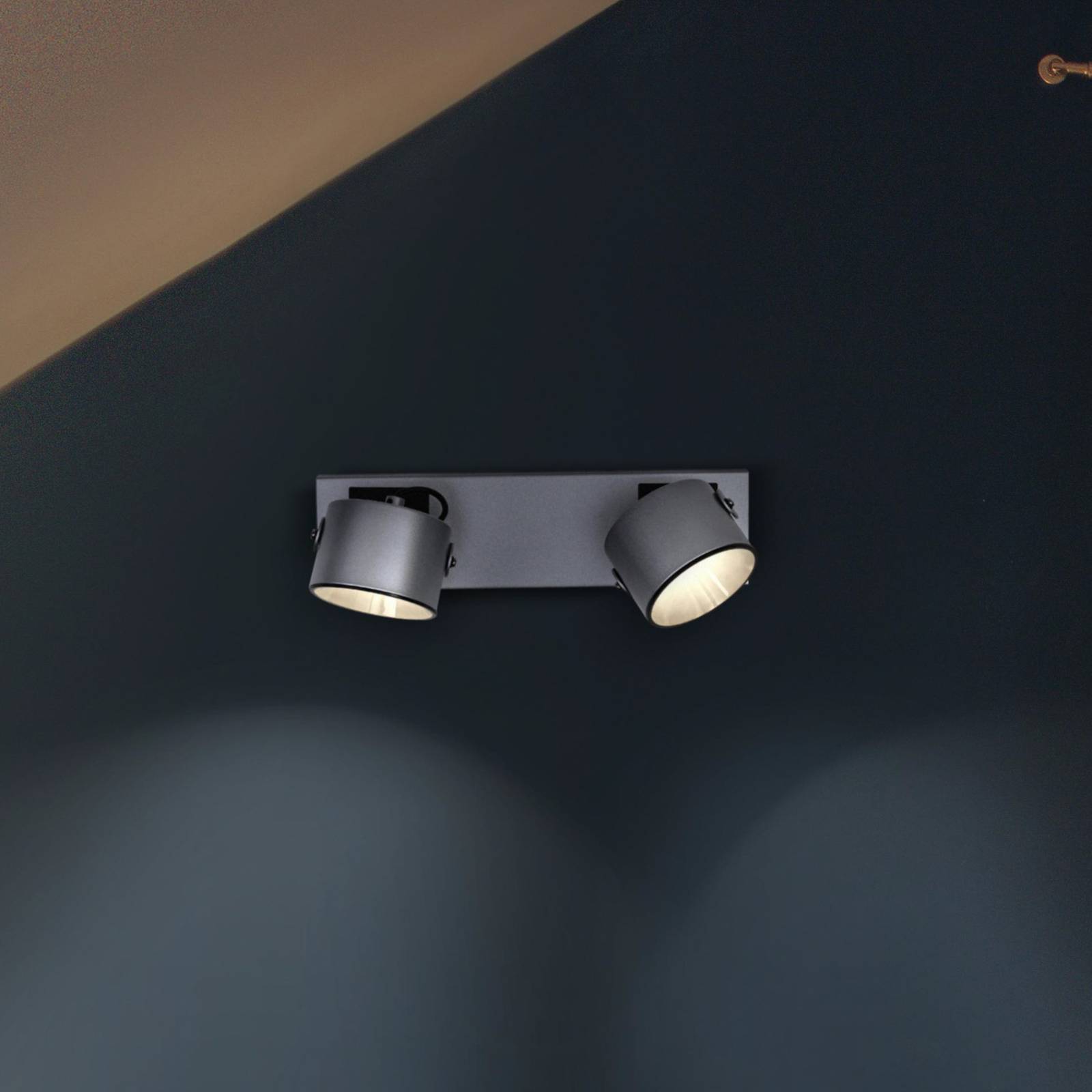 Svítidlo LEDVANCE stříbrná/černá Ocel