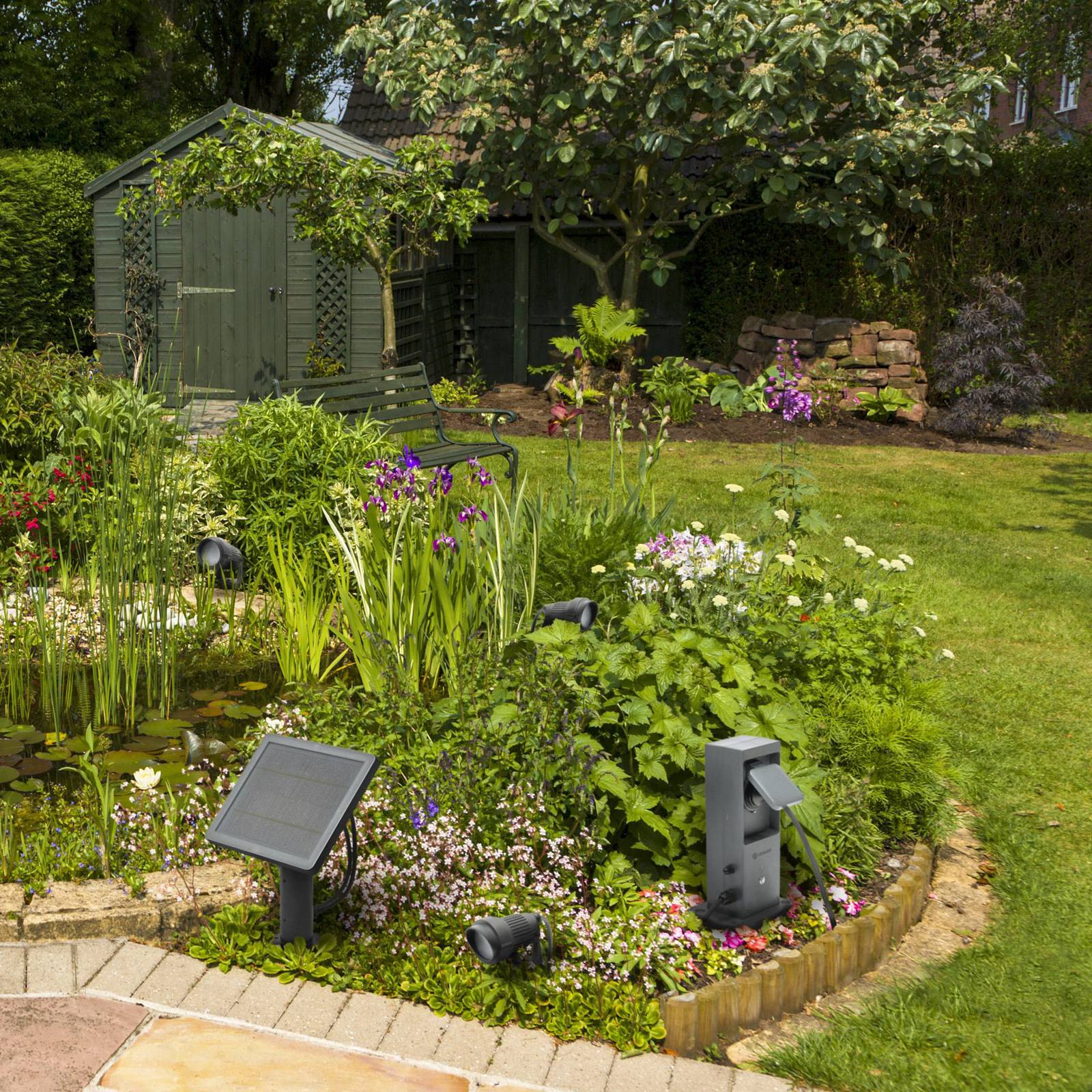 Svítidlo LEDVANCE černá Hliník