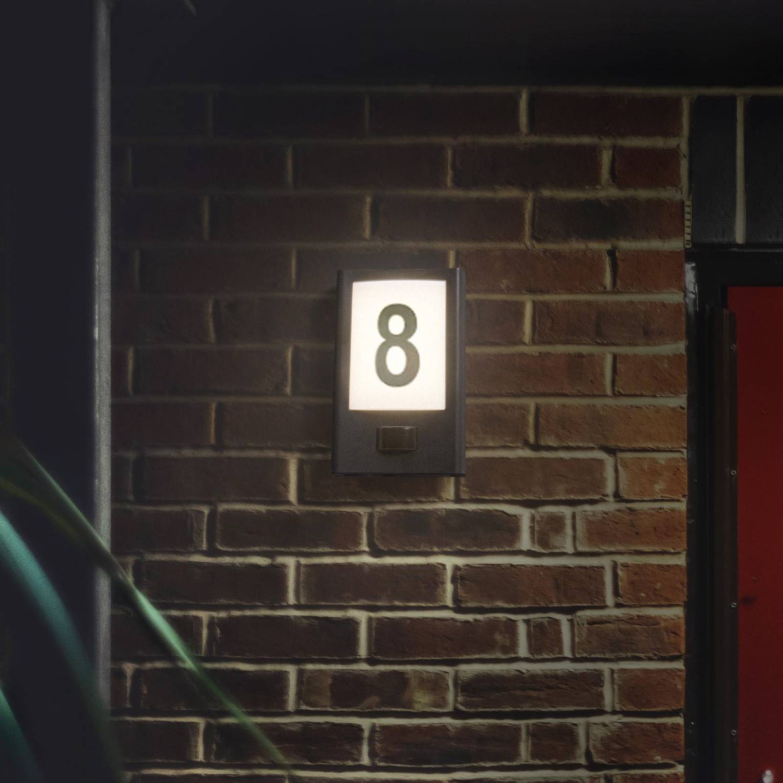 Svítidlo LEDVANCE tmavě šedá/bílá Hliník/ABS/polykarbonát