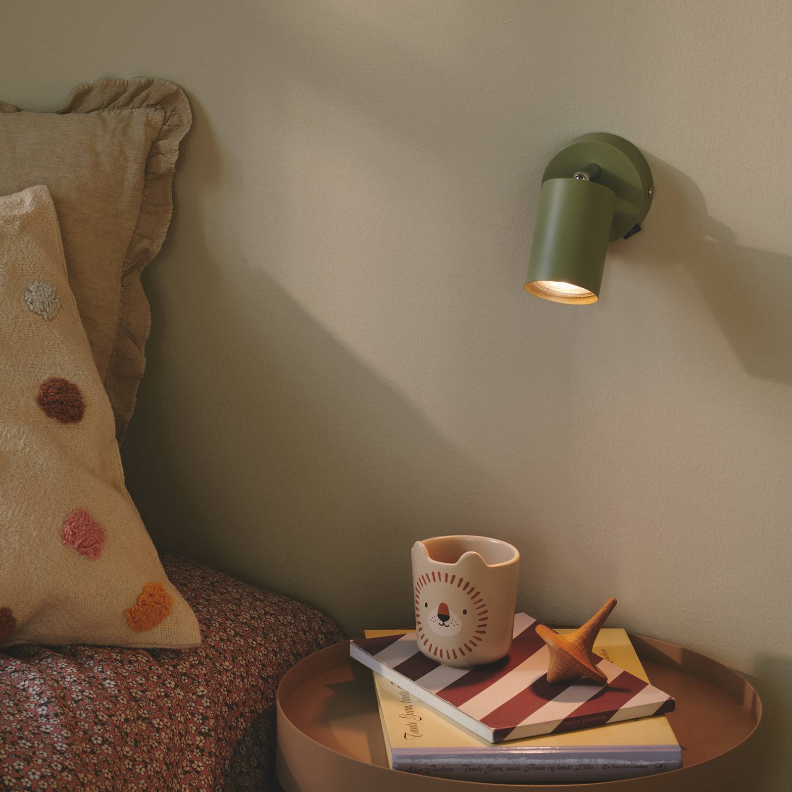 Svítidlo Nordlux zelená Kov/plast