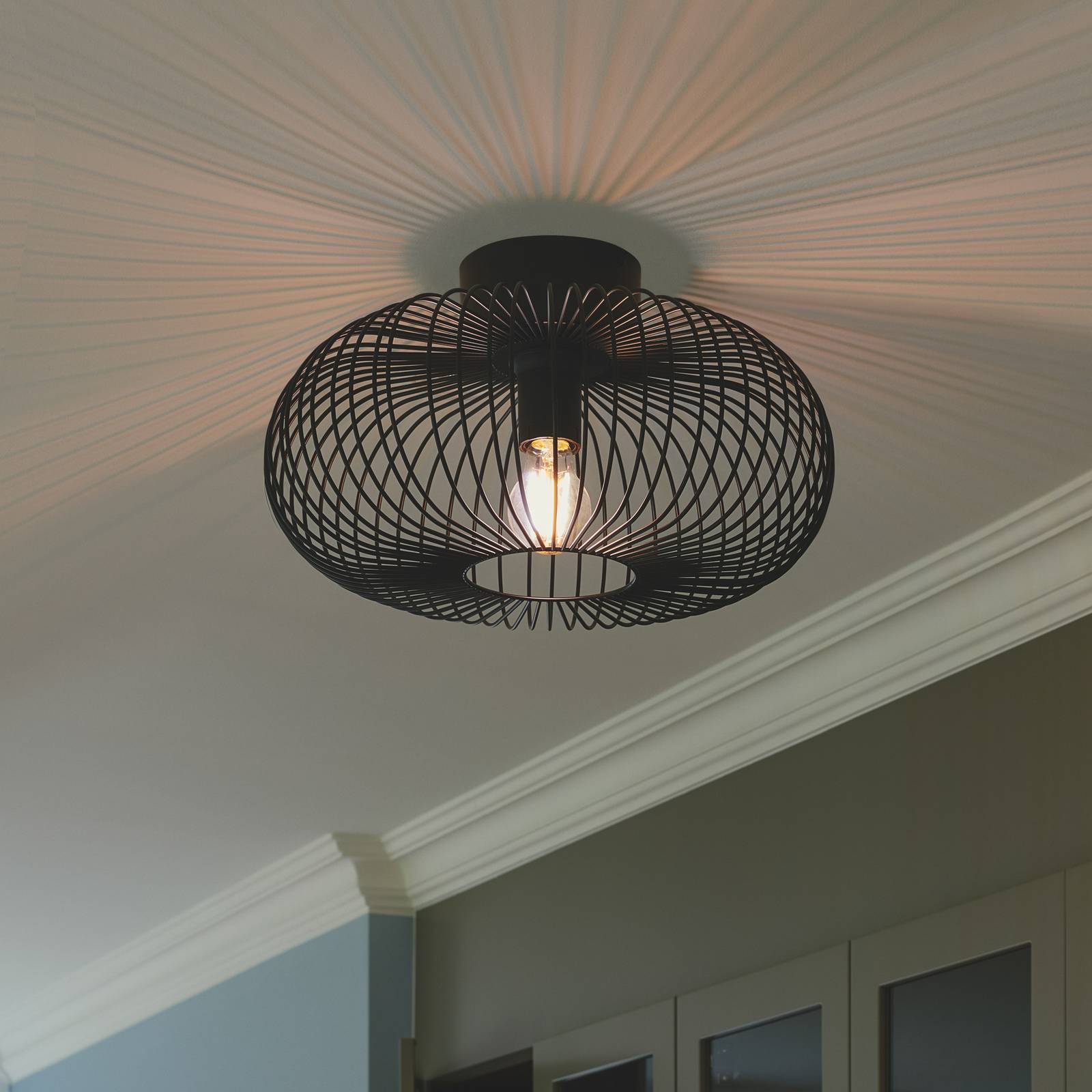 Svítidlo Nordlux černá Kov/plast