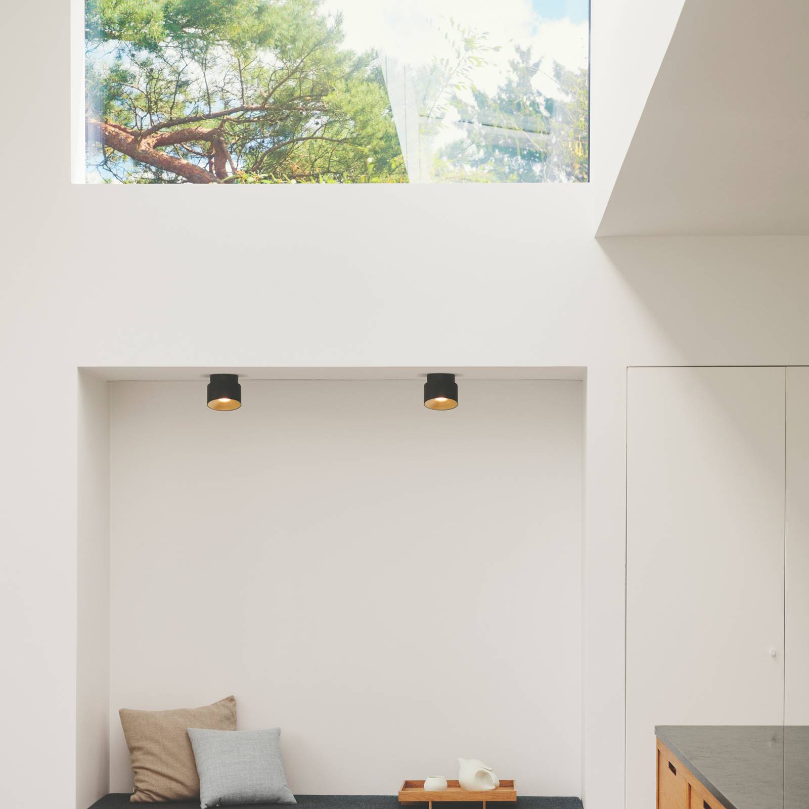 Svítidlo Nordlux černá Kov/plast