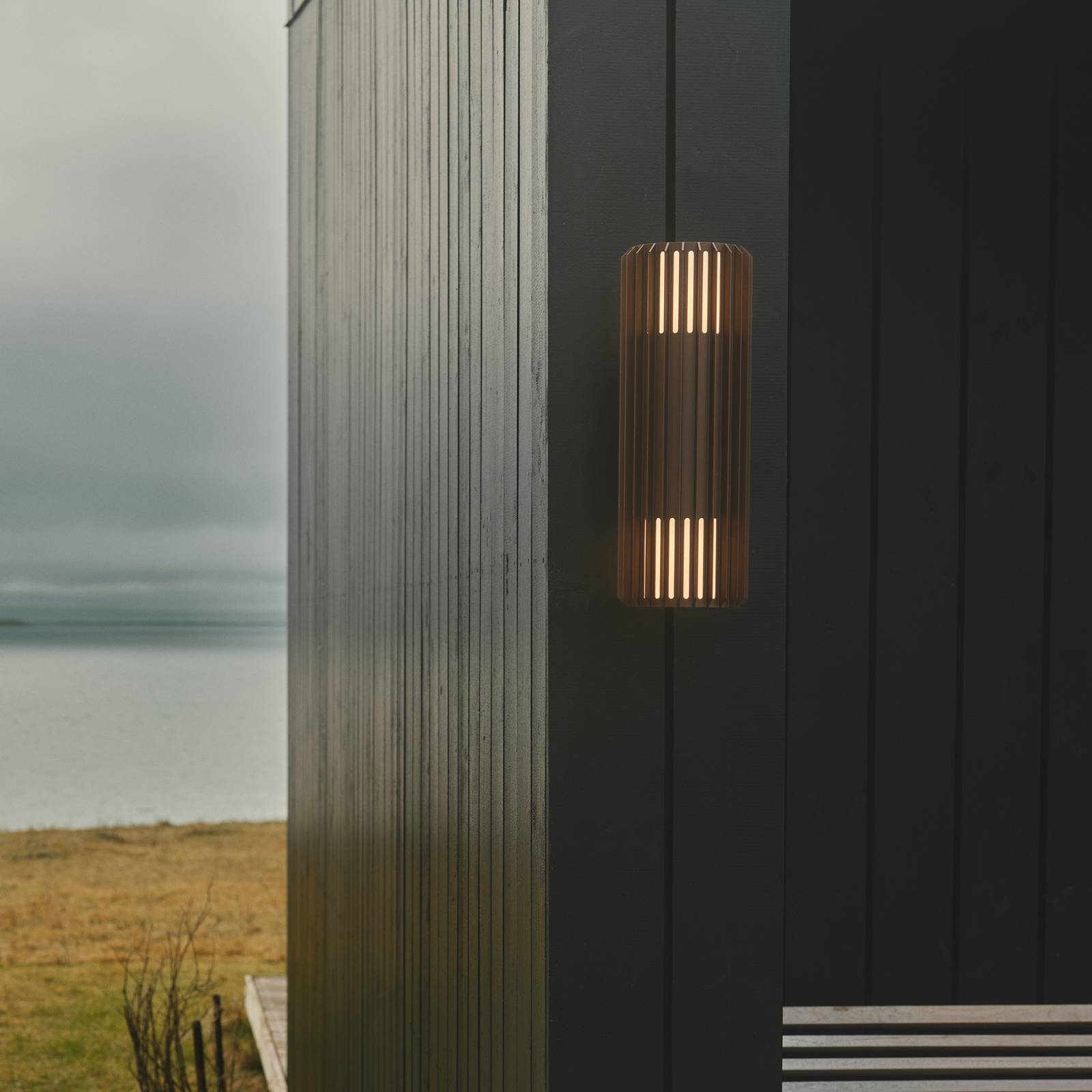 Svítidlo Nordlux hnědá metalíza Hliník/polykarbonát