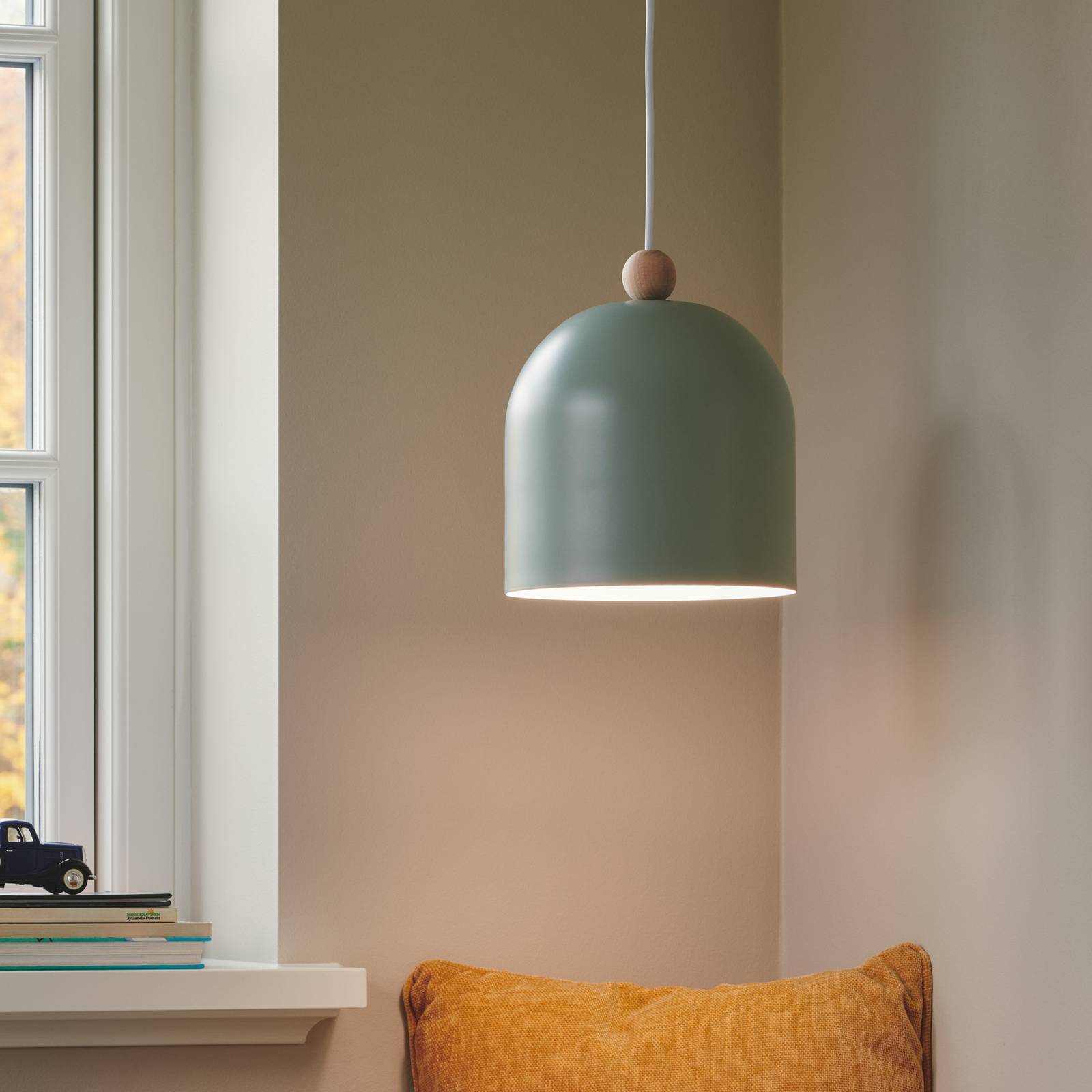 Svítidlo Nordlux zelená Kov/dřevo