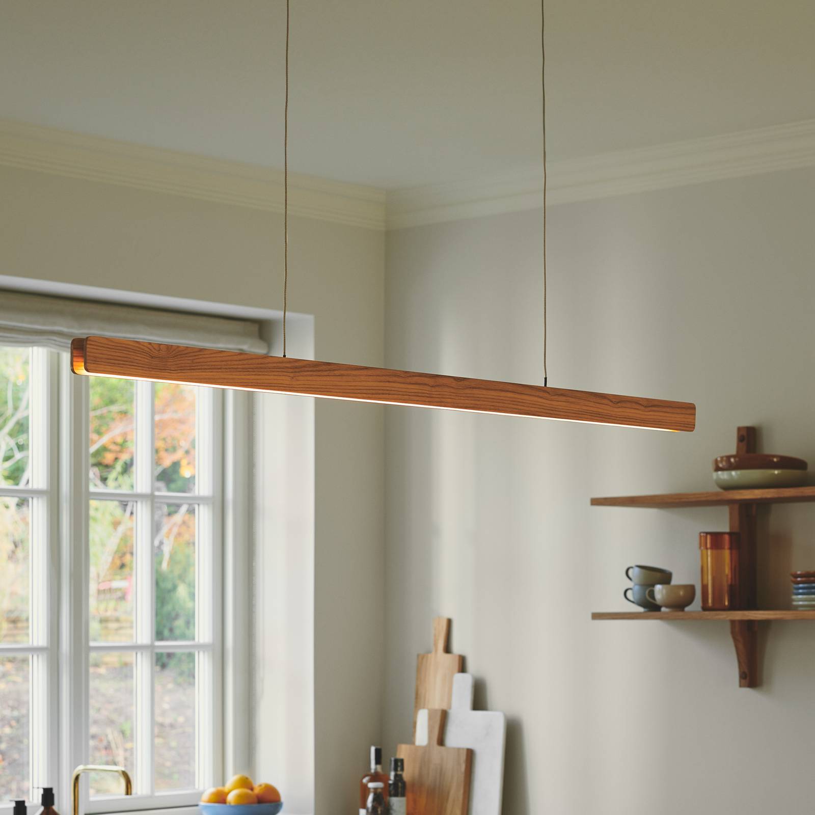 Svítidlo Nordlux Světlé dřevo/bílá Dřevo/kov