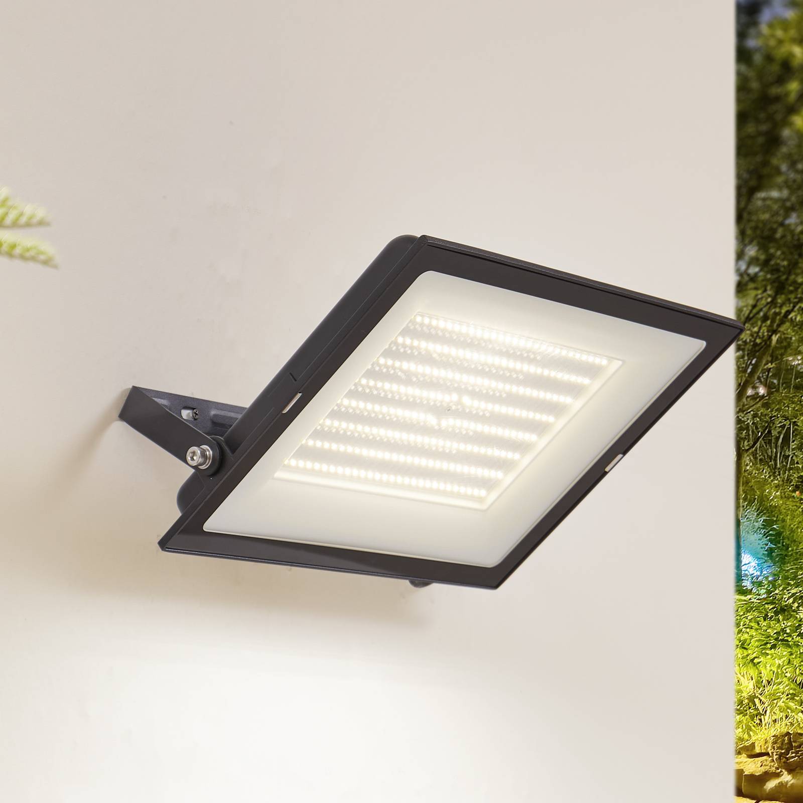 Svítidlo PRIOS černá/bílá/průhledná Hliník/sklo