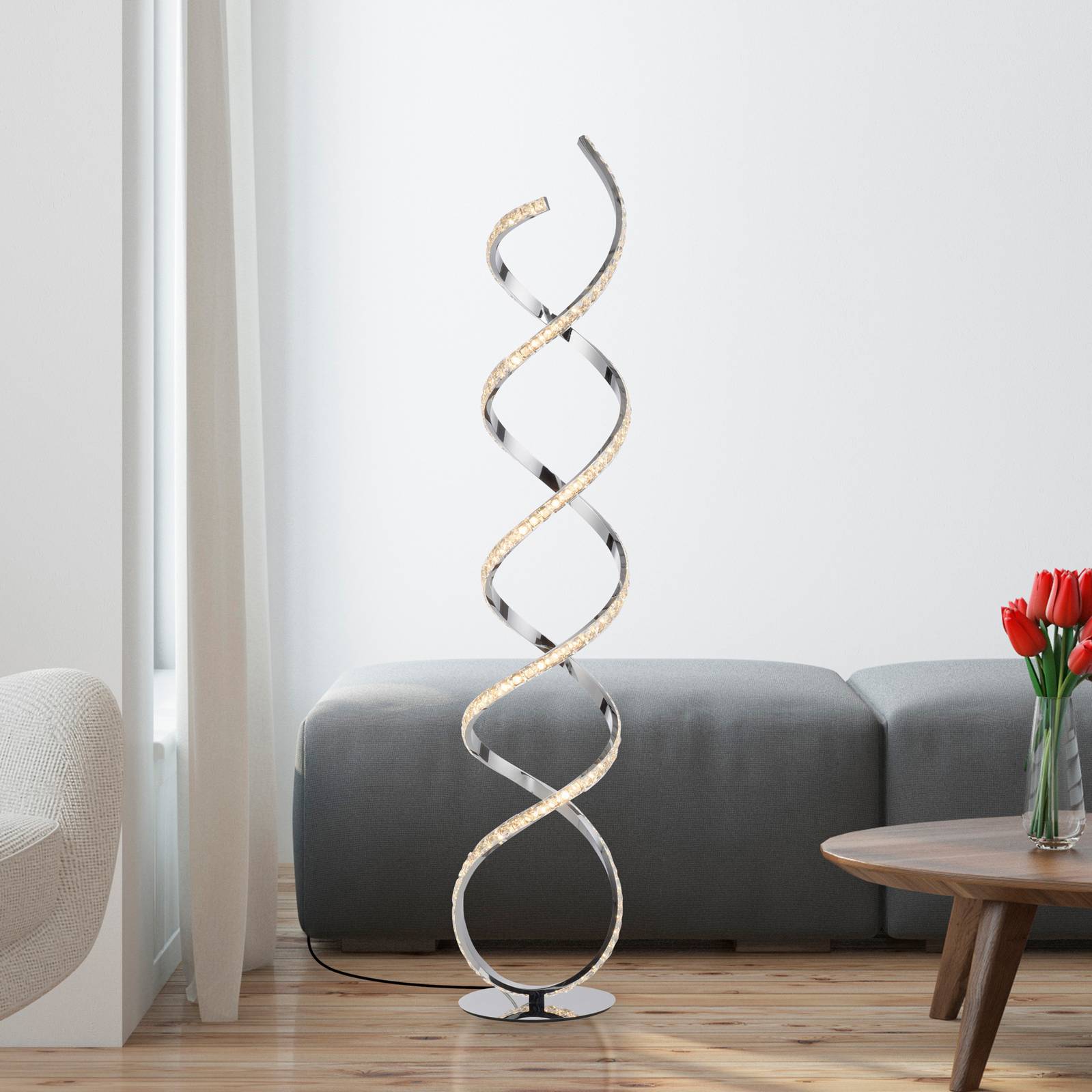 Svítidlo Paul Neuhaus chrom hliník/železo