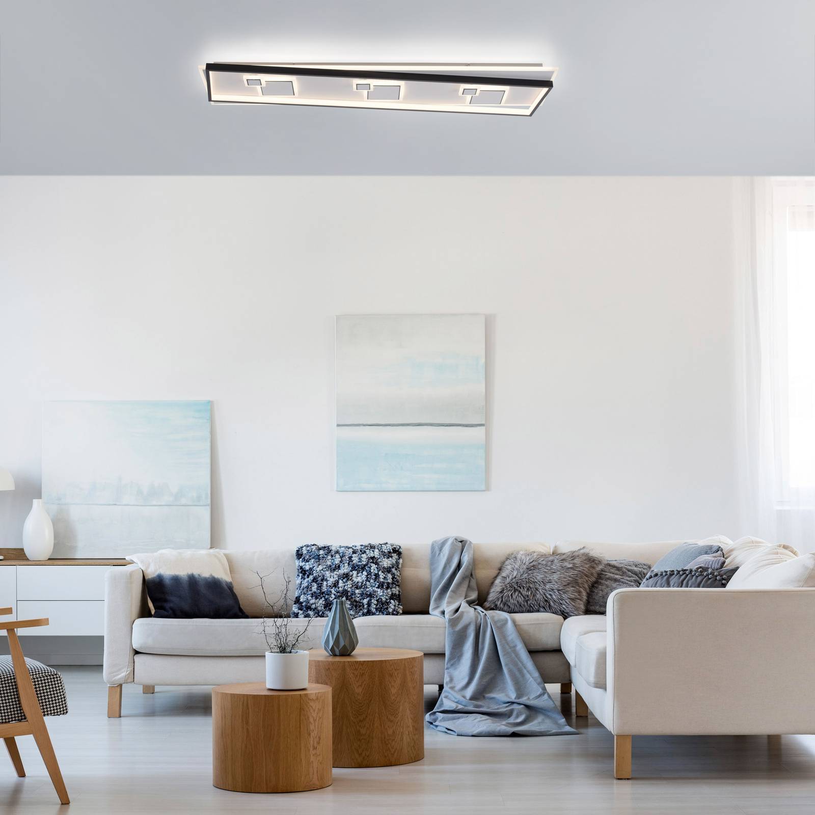 Svítidlo Paul Neuhaus bílá železo/hliník/plast/silikon