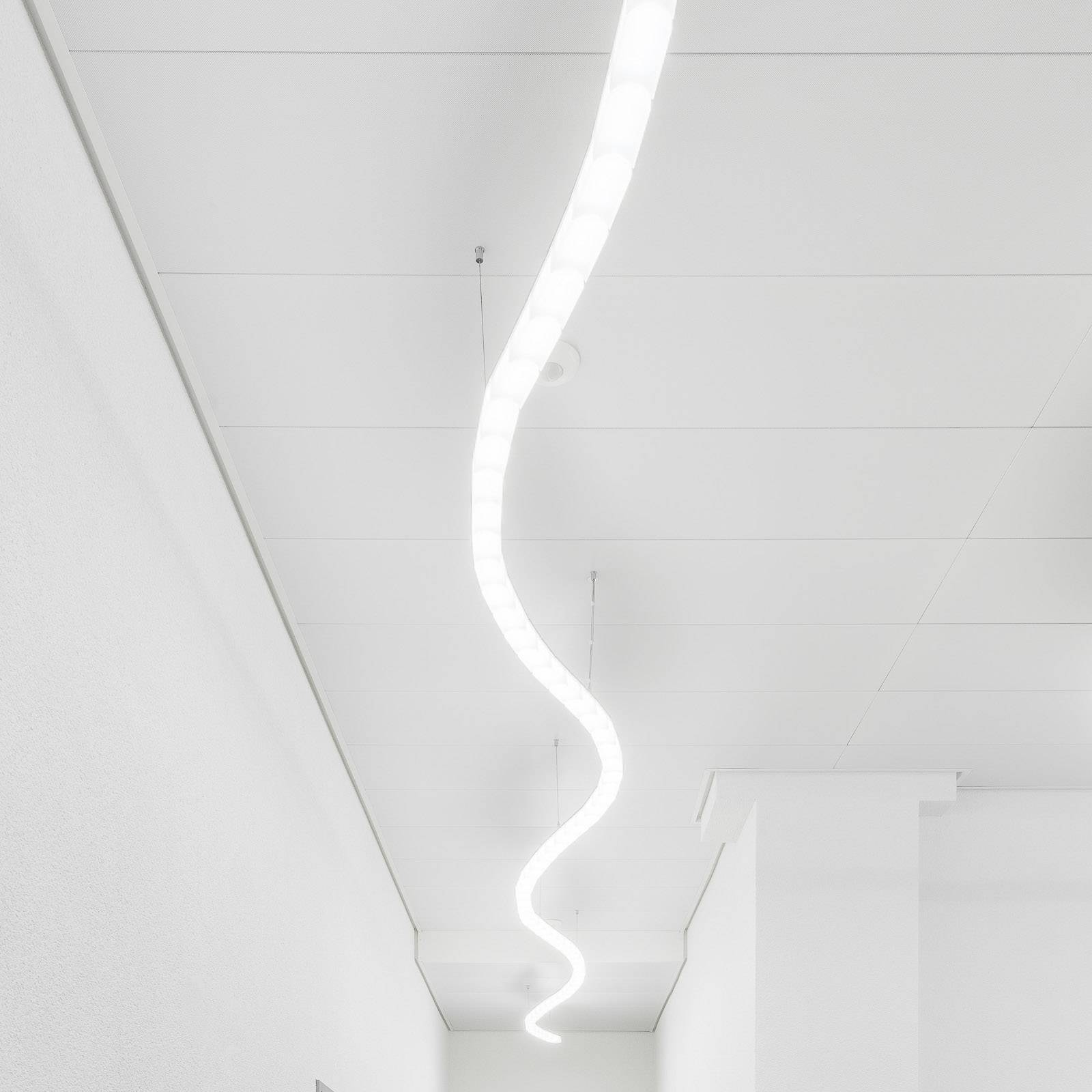 Svítidlo Regent Lighting stříbrný/opálový hliník/plast