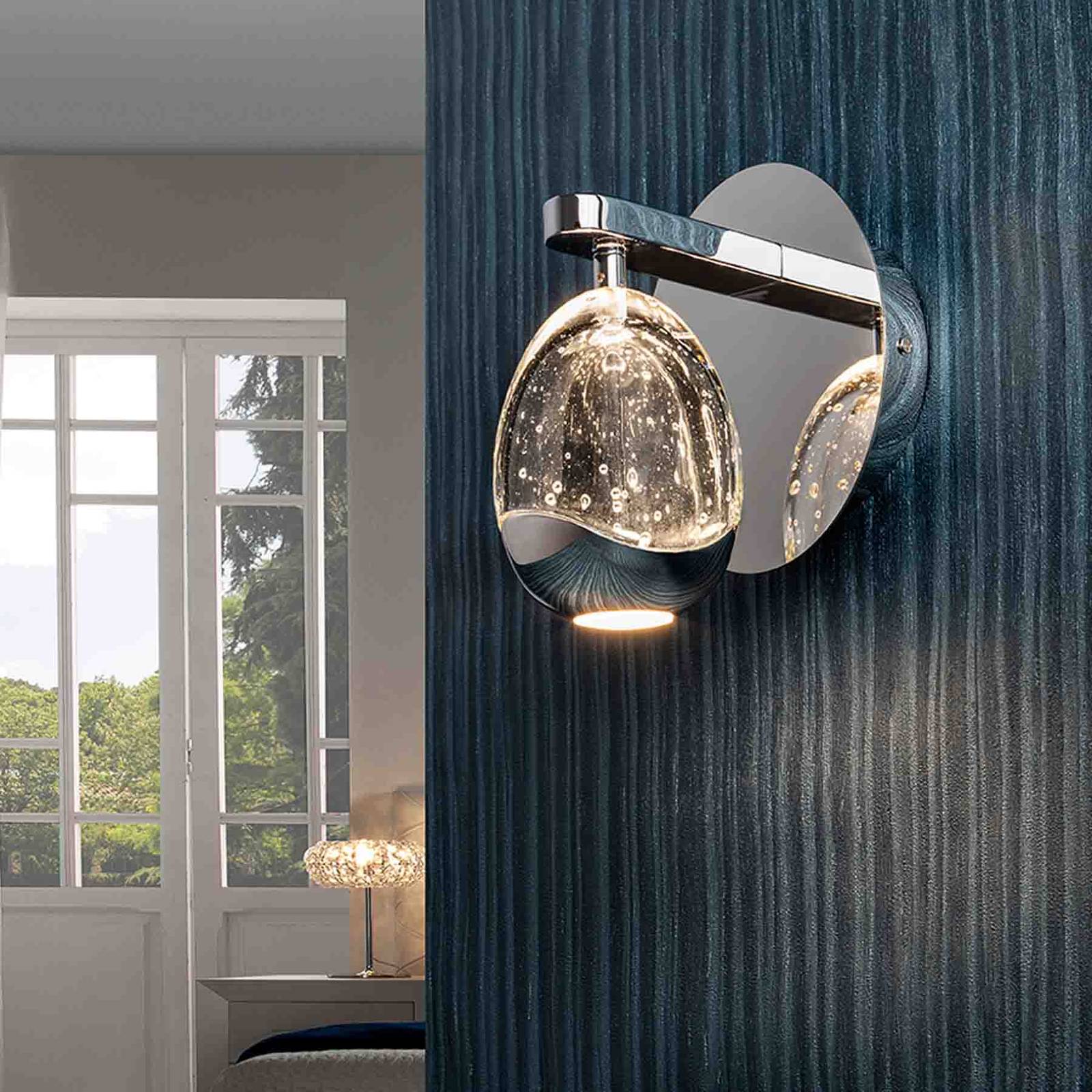 Svítidlo Schuller Valencia chrom/čirý Kov/sklo