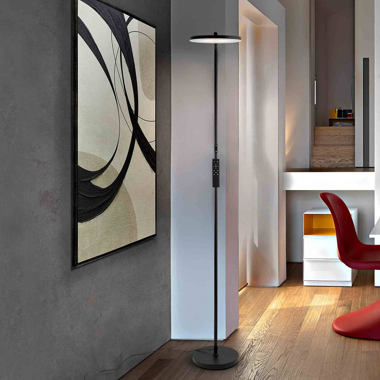 Svítidlo Schuller Valencia černá Kov/akryl