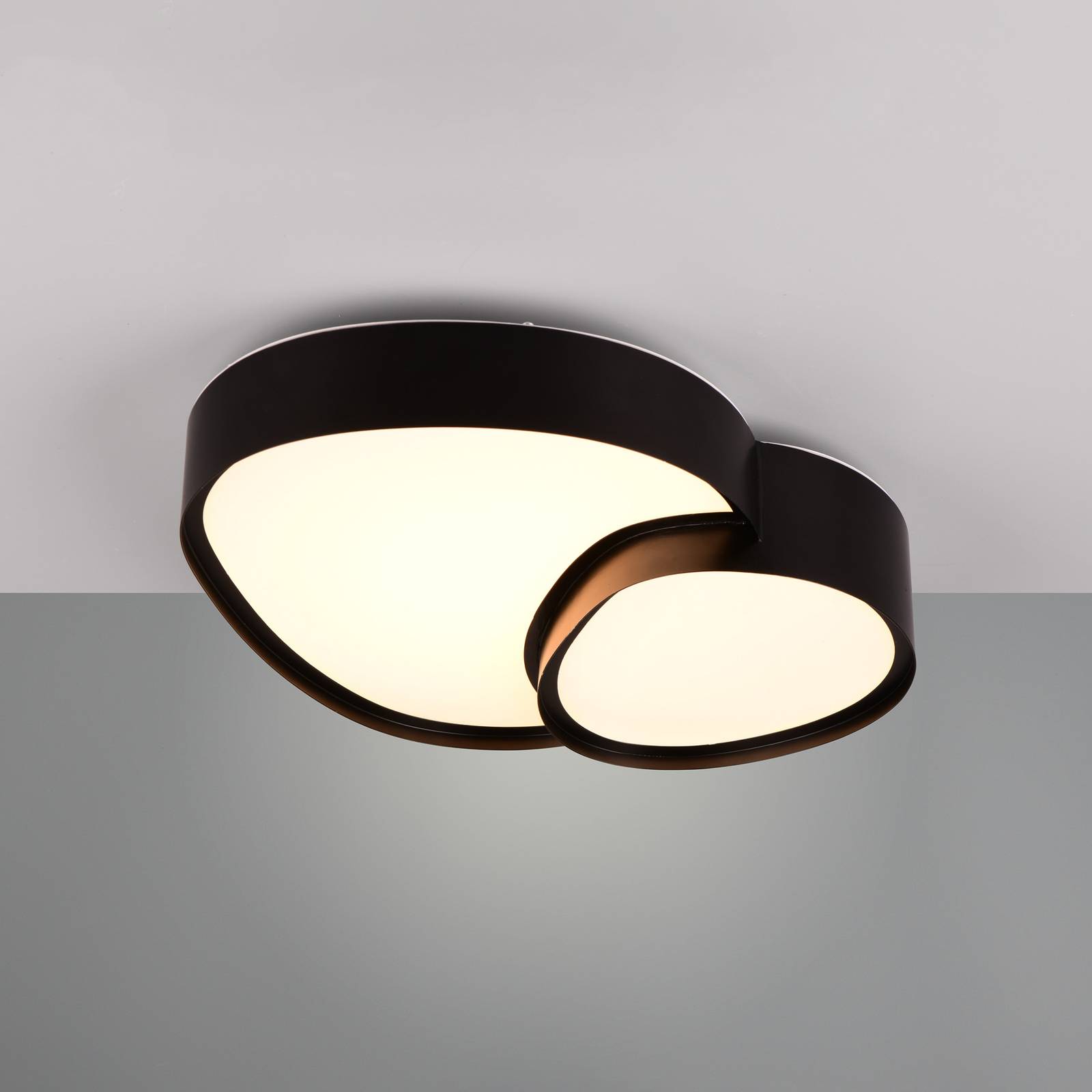 Svítidlo Trio Lighting černá matná Kov/plast