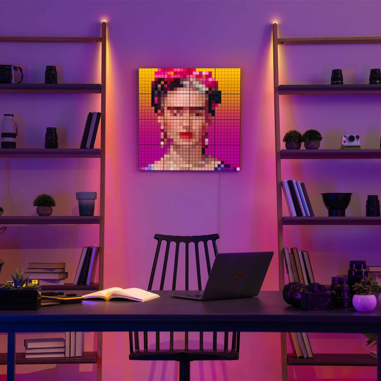 Svítidlo twinkly černá plast