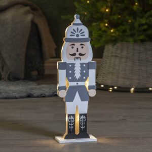 Svítidlo STAR TRADING šedá/bílá/černá dřevo